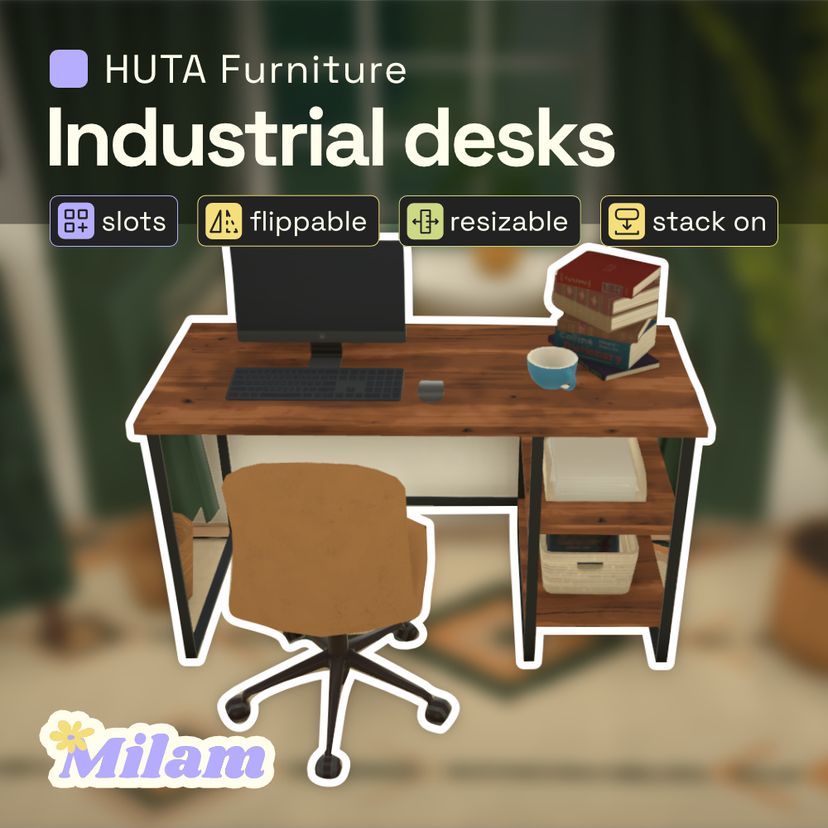 HUTA Industrial Desks
