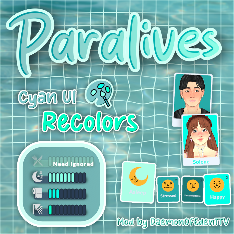 Cyan UI Recolors