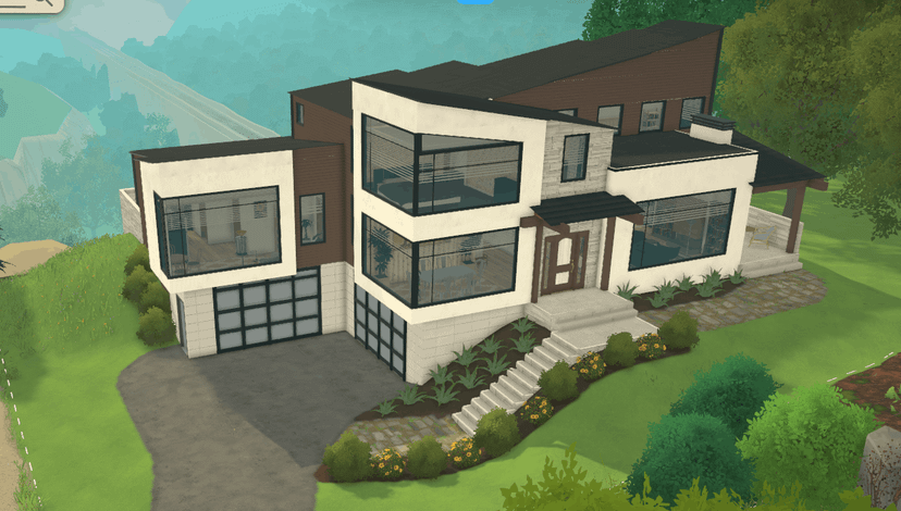 Modern Cliffside House