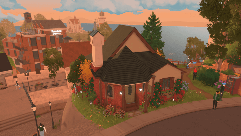 red and green starter home <3 (1 bed 1 bath)