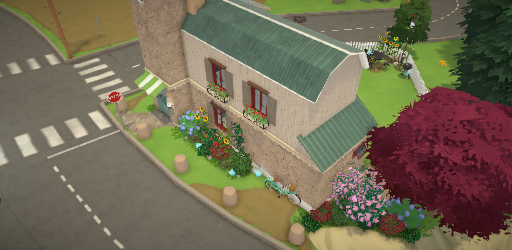 whimsical church cottage