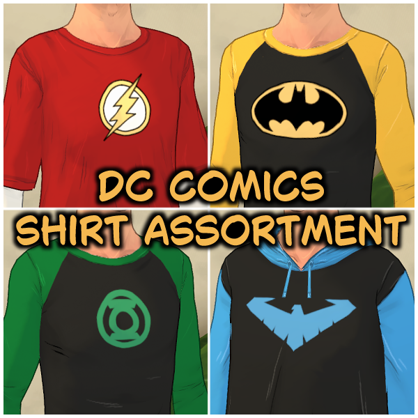 DC Comics Shirt Assortment