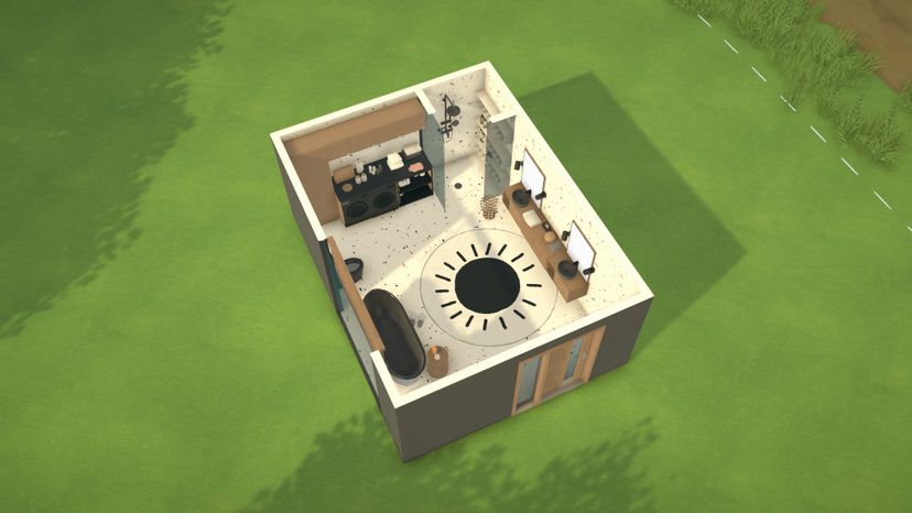 Modern bathroom