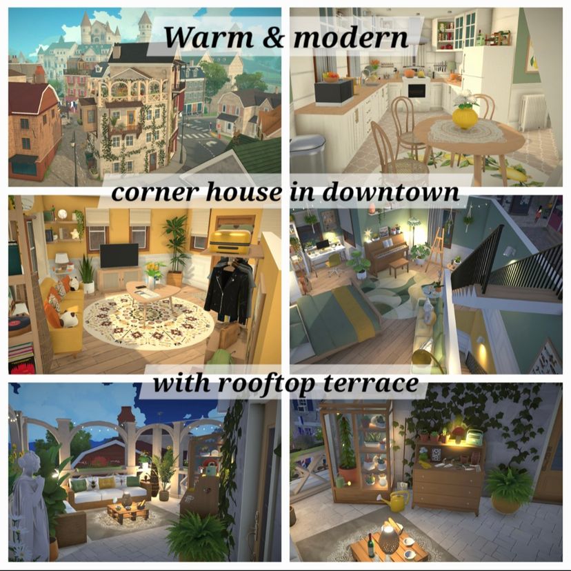 [FlaviaForesta] Warm & modern corner house in Downtown