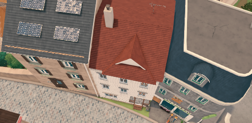 Old three-bedroom apartment