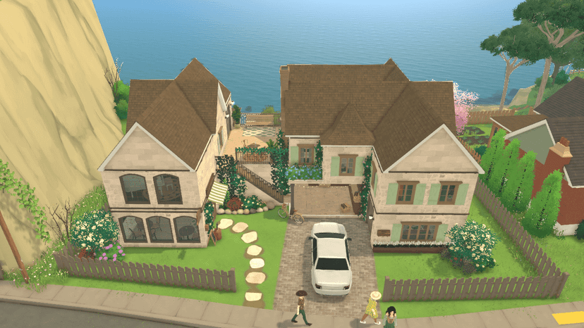 Beach House with Cafe