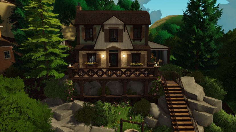 Cute Cliffside Home