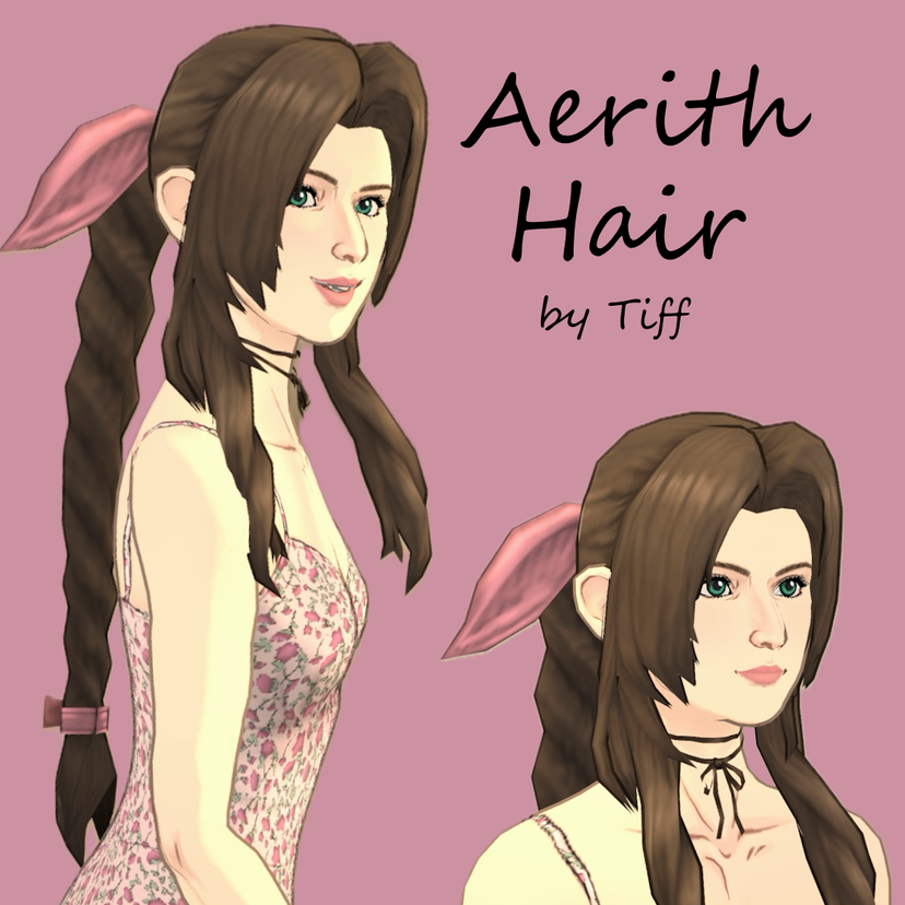 [Tiff] Aerith Hair
