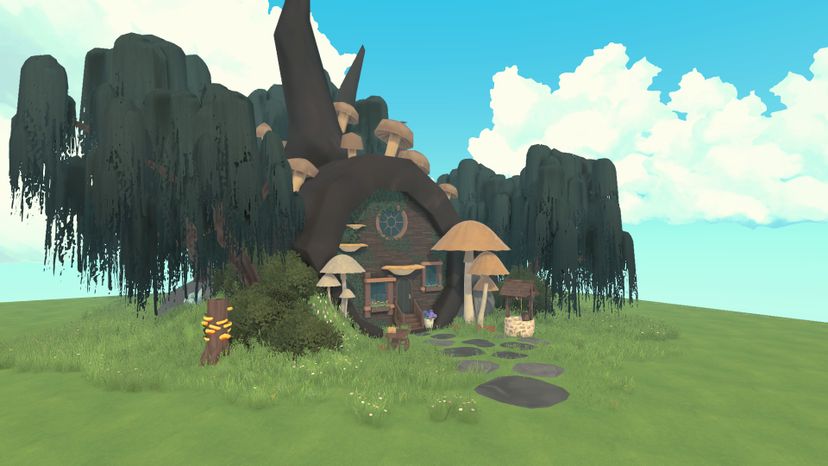 Faerie Log House