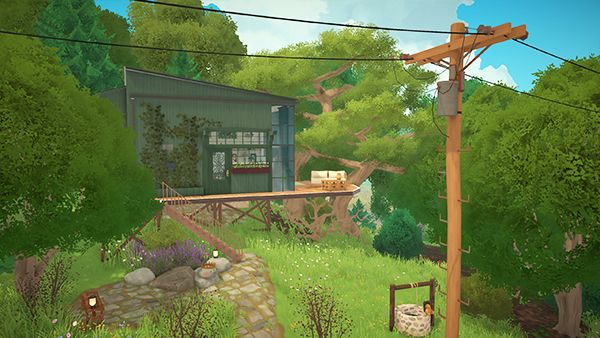 Artist’s cosy Treehouse