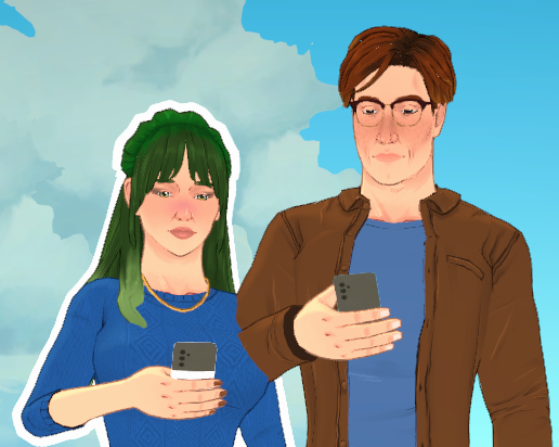 Caroline e Pierre Stardew Valley