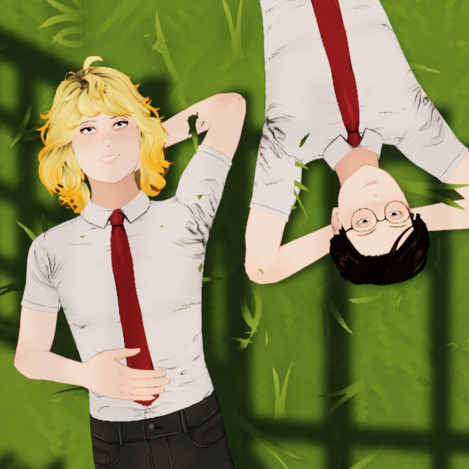 Doukyuusei / Classmates: Kusakabe Hikaru & Sajou Rihito