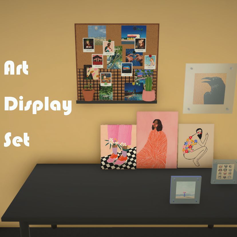 [Bear] Art Display Set
