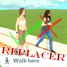 Walk here: Go here replacer (Tiaaze)
