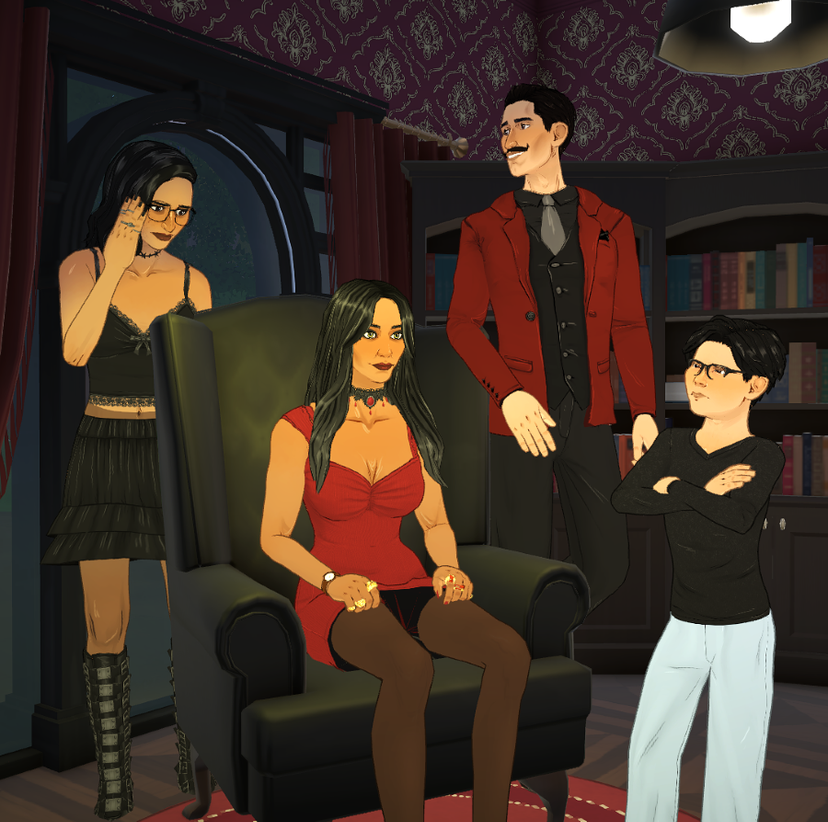 The Goth Household