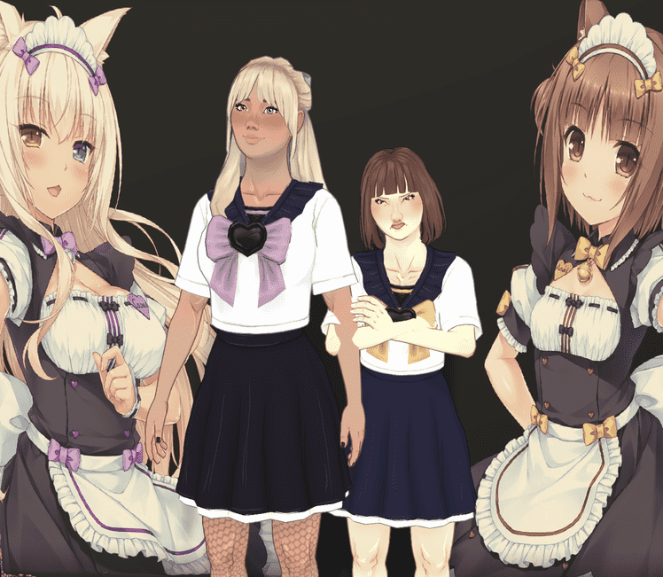Coconut & Azuki <3 Nekopara