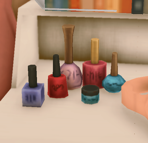 4toP: Base Game Nail Polishes