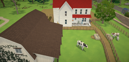 Ranch & Barn - edited fenced fields