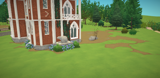 Empty victorian house