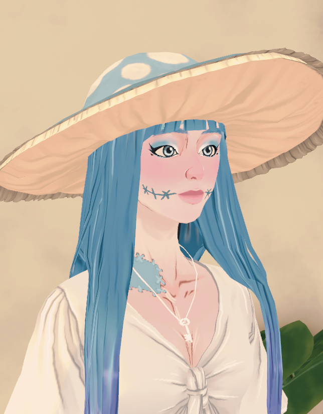 蓝色小蘑菇
