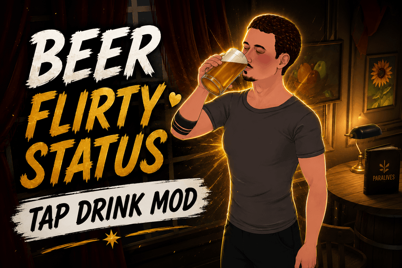 Beer Flirty Status- Tap Drink Mod