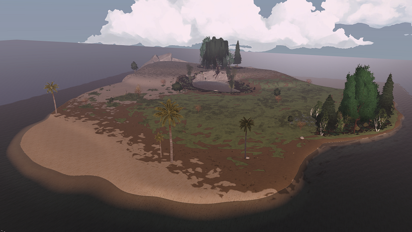 Kitsma Island - Melino Map Size