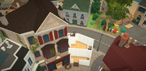 Shell with functional stairs - location beside The Story Nook