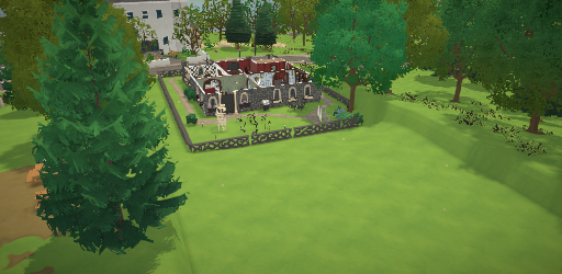 The Goth Household (Sims 2 'Loose'  Recreation)