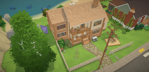 Paraself house with kids