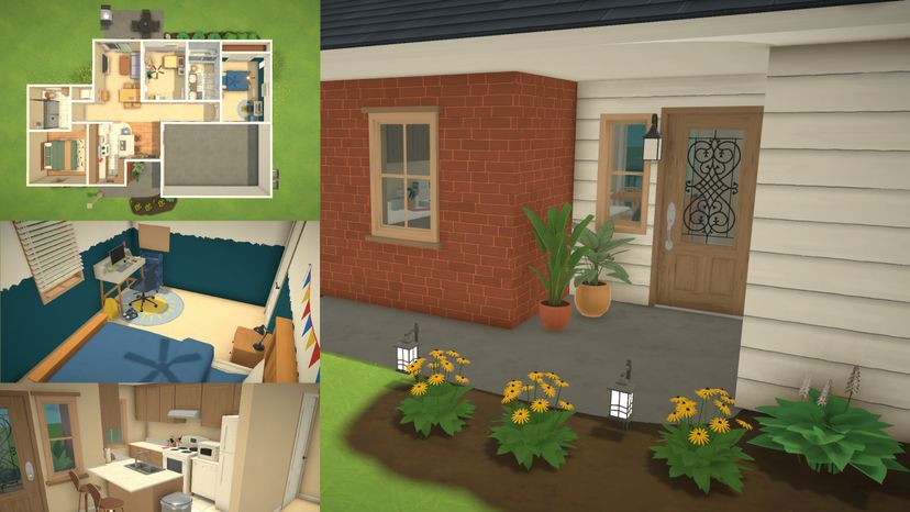 Tiny rural starter home