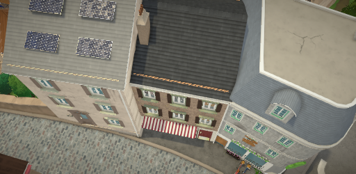 Kleines nostalgisches Haus mit eigenen Laden