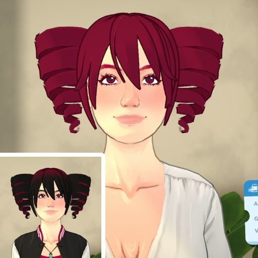 Kasane Teto's Hair