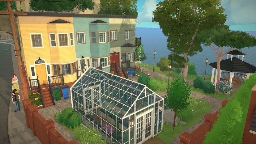 Colourful Townhouses