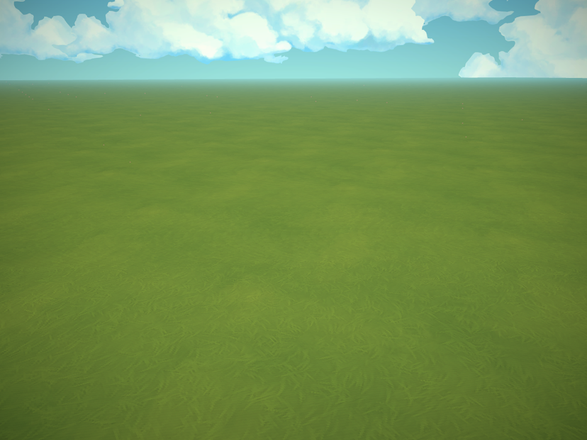 Triple Simple Empty Terrain