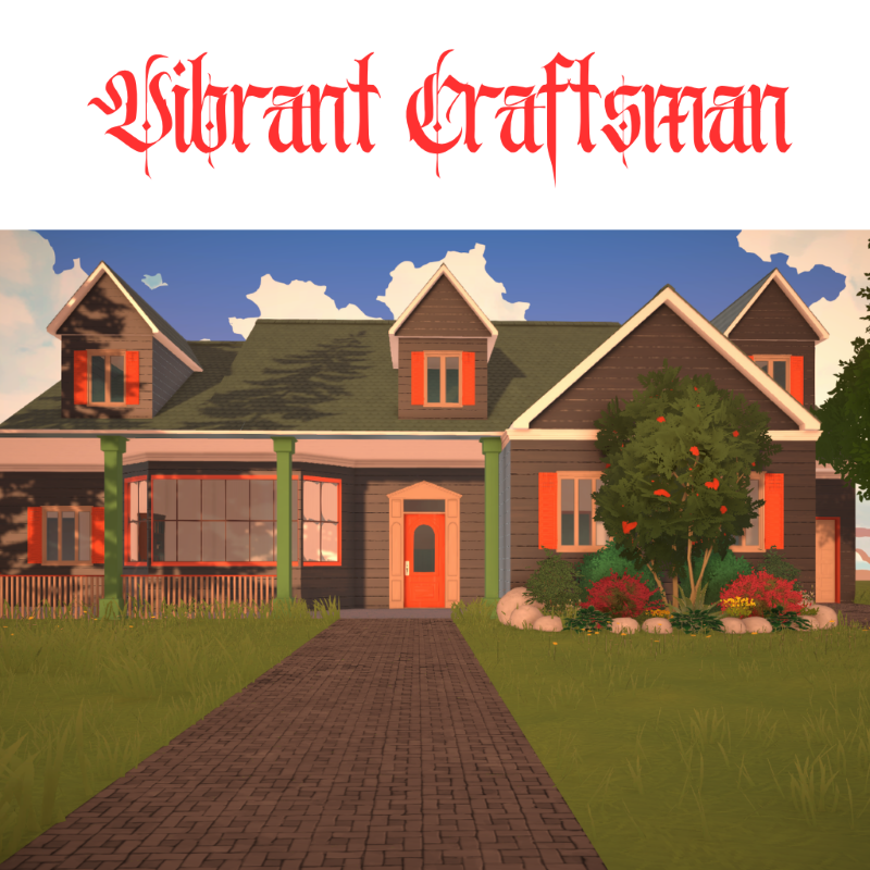 Vibrant Craftsman (3br 2.5ba, unfurnished)