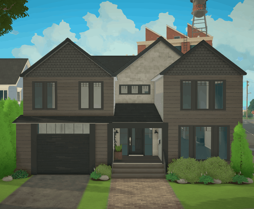 Modern Suburban Home - Unfurnished