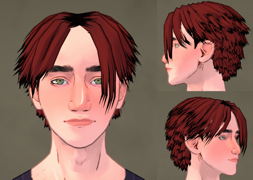 Short Stylized Alpha Hair