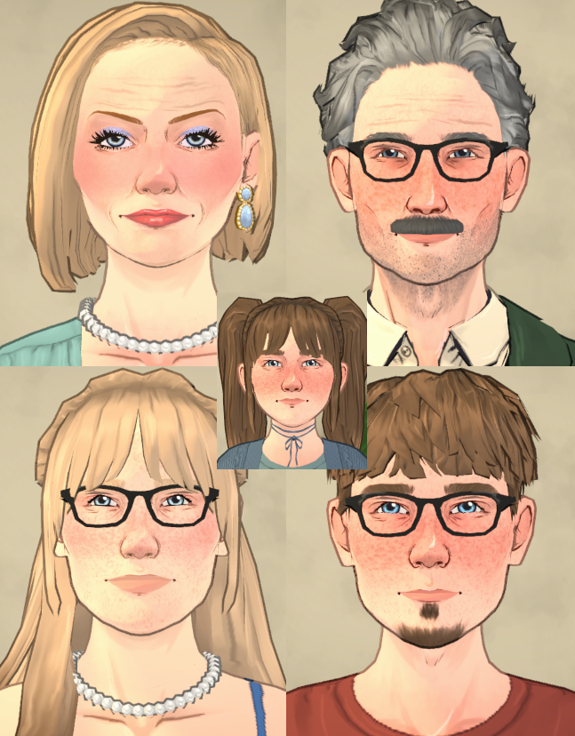 The De Belcourt Household