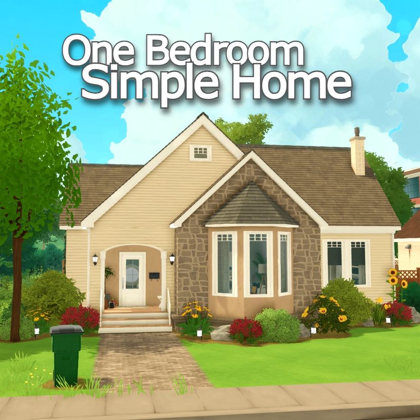 One Bedroom Simple Home
