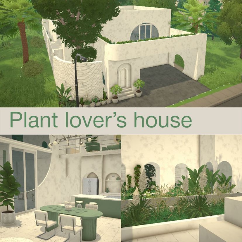 Plant lover's house