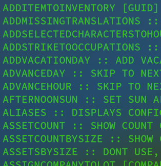 Cheat Descriptions