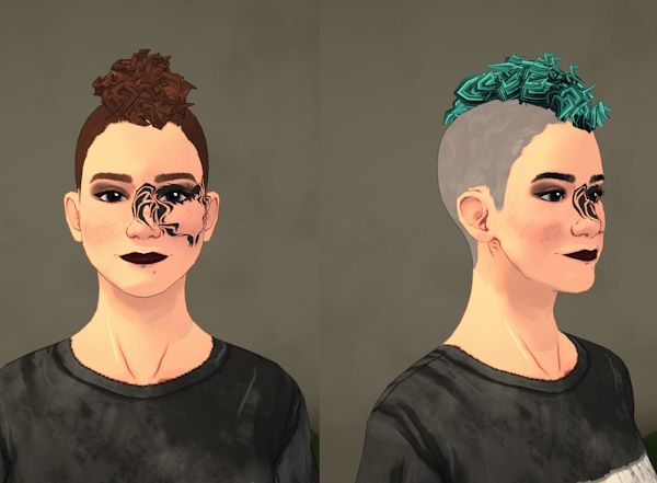 Curly Mohawk