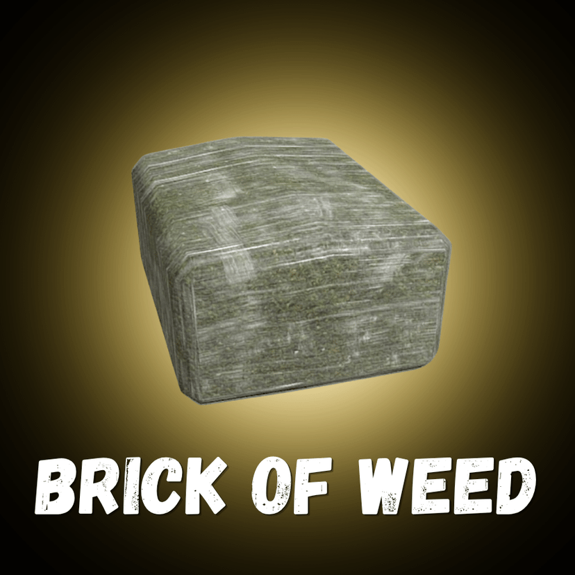 Brick of weed