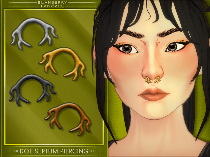 BlahberryPancake - Doe Septum Piercing