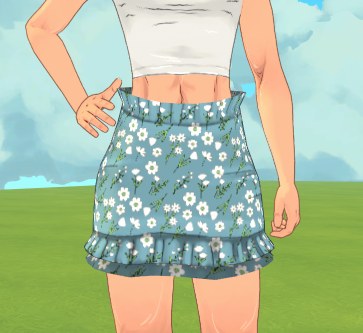 SarcasticPizza - Bodycon Ruffle Mini Skirt