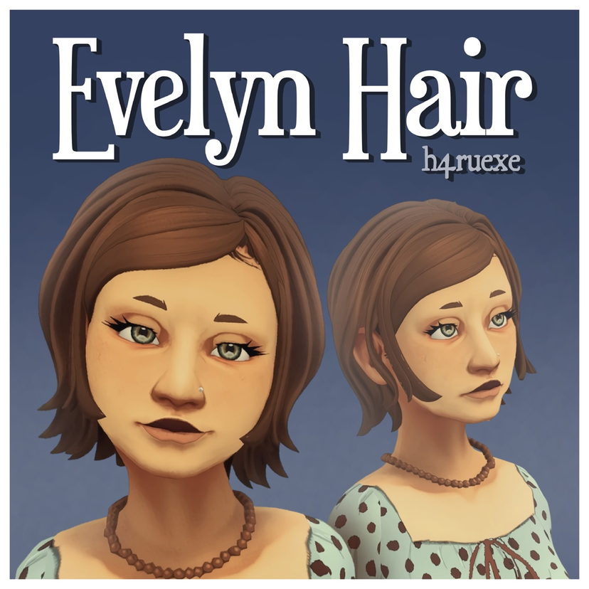 [h4ruexe] Hair Evelyn