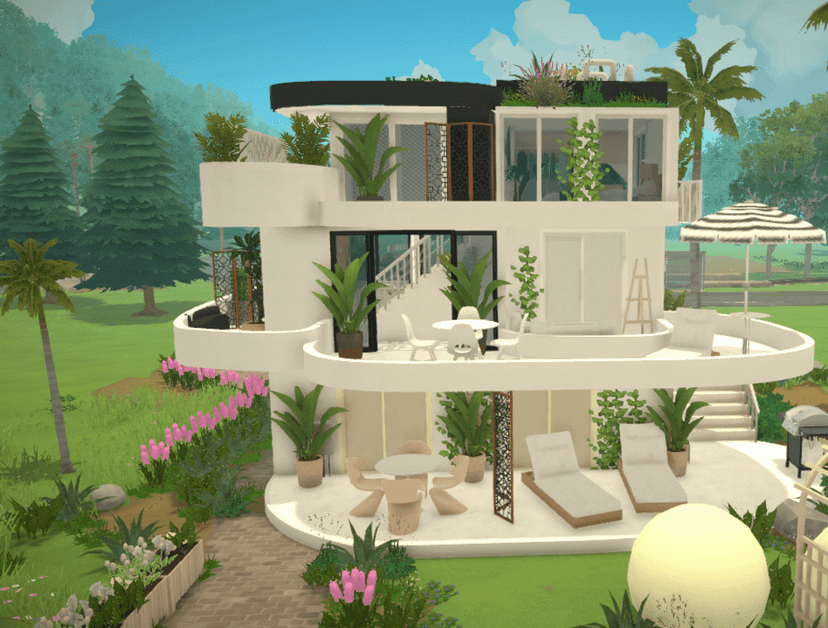 Big modern house