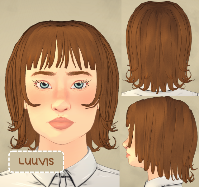 {luuvis} Blue's Hair