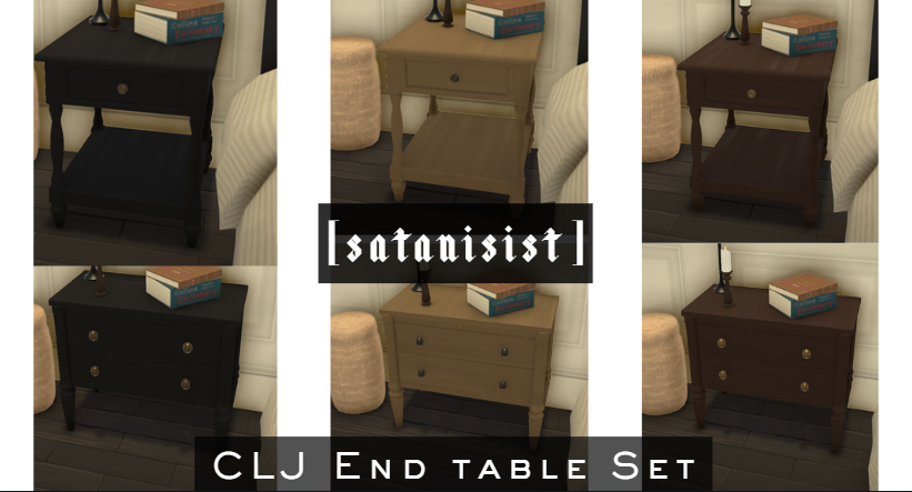[satanisist] CLJ Side Tables