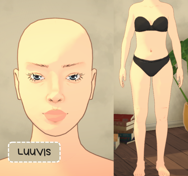 {luuvis} Femenine Skin Overlay